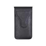 TDG Black Faux Leather Holster Case Cover 17 x 9 x 1 cm