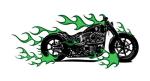 Divinedesigns Multicolor Vinyl Avenger Bike Sticker