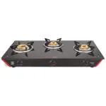 Vidiem GS G3 167 A Black 3 Burner Gas Stove
