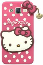 Aviaaz Samsung Galaxy J2 Hello Kitty Pink Silicon Back Cover
