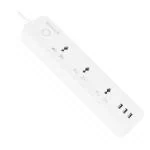 SWYAM 4-in-1 Smart WiFi Power Strip Extension Board with 2Mtr Wire, Works with SWYAM APP, Supports Alexa & Google Assistant, Home Automation