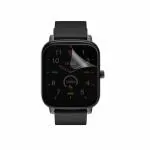 TOPPINGS ColorFit Icon Buzz Pack of 2 glossy Bubble proof screen protector guard| Smartwatch Screen Protector