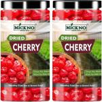 mickno organics jumbo Dried Cherry For Baking dessert shakes eating ice cream dry fruits Cherries (2 x 250)
