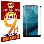 Kite Digital Oppo A5S Black 5D/6D/11D Premium Tempered Glass Screen Protector Slim 9H Hard 2.5D