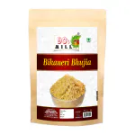 90's MILL Aslee Bikaner ki Bikaneri Bhujia Namkeen bhujia sev No Artificial Colours | Bikaneri Bhujia Low Fat bikaneri bhujia sev Namkeen with Dew beans,gram flour and indian Spices-1Kg*1Pack