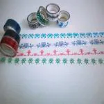 Etipl Aart Craft Border Tape/And Decorative Adhesive Tape (20Mm (8 Rolls) Set Of 12) Multicolour Adhesive Tape