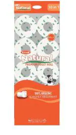 ROYAL NATURAL PREMIUM ROLL *10in1, TOILET TISSUE ROLL, TOILET PAPER ROLL ( 1000g)