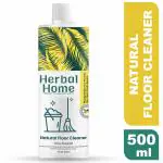 Herbal Home Natural Floor Cleaner Liquid Disinfectant |Skin Safe, Baby Safe & Pet Safe (Dogs & Cats) | Organic Certified Green Product | Also For Kitchen & Bathroom