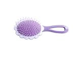 Beutifly Purple Oval Shape Tangle Hair Brush For Kids