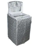 Classic Bosch Top Load Washing Machine Cover Suitable For 7.0 Kg, 7.5 Kg 8.0 Kg 8.5 Kg | 58Cms X 58Cms X 87Cms | Black & Grey
