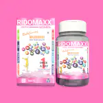 Ridomaxx Multivitamins and Mineral Tablet for Women (Bottle of 60 Tablets, 100% Vegetarian) Supplement, Vitamin E Enriched | Daily Nutrition Support | Immunity Booster | RADIANCE | Strong Bones
