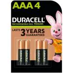 Duracell Rechargeable AAA 750mAh Batteries, pack of 4