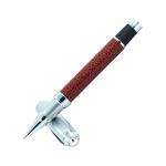 Auteur Brown Leather Blue Ink Ball Pen