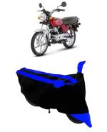 SHIVRAT Semi Waterpoof & UV Protection Bajaj Boxer Bike Scooter Cover Dustproof Fabric (Blue)