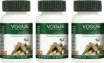 Vogue Wellness Ashwagandha Tablets For Anti Stress, Rejuvenates Body And Immunity Booster 60 Pcs Each (Pack Of 3)