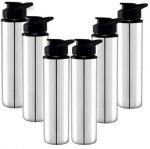 STEEPLE VISAXMI Stainless Steel Water Bottle 1000 ml (Pack of 6)