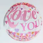 Hippity Hop Multicolor Transparent Balloon