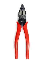 PERFECT TECH Combination Cutting Plier | Combination Plier Set 8-inch | Spanner Cutting | Plier Tool Kit | Pliers Taparia original | PBL-08-205 MM/ 8 | Handle Steel | Electrical Work |Black Phosphate Finishing With Red Sleeves