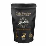 Cafe Paraiso Organic Arabica Ground Coffee from the Tribal Region of Araku Valley - AAA Arabica beans, High grade coffee beans - 200 g