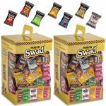 Swad Mixed Candy Gift Box |Meetha Pan, Imli, Coffee,Kacha Aam,Orange+VitaminC | (2 Box x 100 Candy)