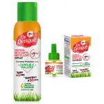 Kudos Dr Dengue Herbal Mosquito Repellent Ayurvedic Combo | Mosquito Repellent Spray | Mosquito Repellent Vaporiser | Spray 50g+ Vaporiser 45g | Pack of 2