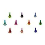 Comet Busters Trendy Colorful Bindis With Stone (BIN1109) Pack of 1