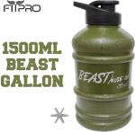 Fitpro Water Bottle For Gym Gallon Water Bottle 2+ Litre Gym Water Bottle 2l Gym Bottles For Men & Women Water Big Water Bottles Sports Water Bottle Plastic Water Bottle,1500ml