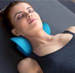 4V1 Orthodesign Neck Relaxer| Cervical Pillow for Neck & Shoulder Pain| Chiropractic Acupressure Massage| Medical Grade Material| Recommended by Orthopaedics2