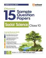 Arihant Publications CBSE Sample Question Papers Class 10 Social Science Book for 2024 Board Exam