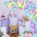 Sv Traders Pastel Colored Balloons for Party Decorations Pack of 50 Pcs