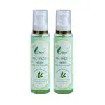 Frescia Tea Tree & Neem Anti Acne Face Wash | Effective for Pimples, Blemishes, Blackheads, Oily Skin | Gentle Deep Cleansing & Exfoliating | Natural & No Sulphate Paraben | All Skin Type Facewash for Men & Women, 120ml x 2 | Pack of 2