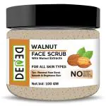 DENED Walnut Face Scrub For Exfoliating and Moisturizing, Revitalizing And Blackhead Removel Pack of 2