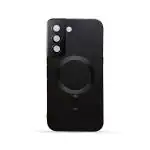 AIBEX Mag-Saf Slim Fit Case Compatible with Samsung Galaxy S21 FE Soft Silicone Shockproof Rubber Material with Lightweight Drop Resistance and Anti-Dust Back Cover Mag-Saf Compatible