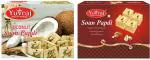 Yuvraj Elaichi Soan Papadi and Coconut Sweets Combo Pack 2 (200 gm x 2)