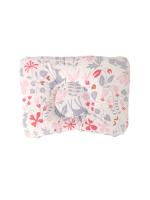 Elementary Premium Memory Foam Baby Head Shaping Pillow Floral Bambi Print - Pink