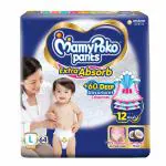 MamyPoko Pants Extra Absorb L64 |Baby Diapers |Large |64 count
