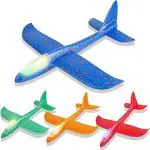 PlayVista Kids Toys Plastic Aeroplane Flying , Gifts for Kids, Outdoor Sport Game Toys, Birthday Party Gifts,