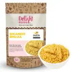 Delight Foods Bikaneri Bhujia 300g- Healthy Groundnut Oil Fried Namkeen, Moth Dal Bhujiya