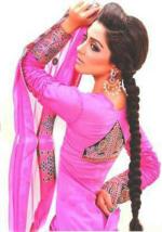 Clixfox Women and Girls Black Synthetic Choti Hair Extension