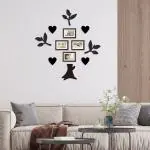 Random Heart Tree Collage Photo Frames for Wall Decoration| Home and Wall Decor Framing of Photos and Picture For Living Room, Bedroom, Home, Office Set of 4 (6