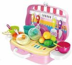 Sanjary Plastic Happy Chef Kitchen Set - 3 Plus Years (Set Of 36)