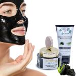 Blu Essentials Charcoal Peel Off Mask For Women and Men | Dark Spot Removal | Blackhead Removal Deep Pore Cleansing Anti Acne Face Mask For All Skin Types With Free Charcoal Face wash | 100gm