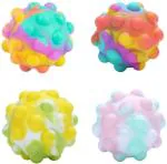 Shivsoft pop it Squiishy Ball Squeeze Ball Relieve Pressure Ball (Pack of 1)