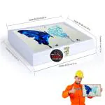 MAGIC INTERIO Perpetual Wall Scenery for Living Room | Painting for Wall Decoration | Wedding Gift for Couples Painting for Bedroom | Scenery for Wall With Frames