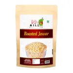 90's MILL Oil Free Jowar Puffs Roasted Sorghum Puffs The KING OF MILLETS Jowar Snack | High Fibre, Gluten Free, Low Calorie Snack / Bachcho Ka Favourite Healthy Roasted Snack-250*1Pack