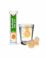 Activist NAC EVT n acetyl cystine effervescent orange flavor tablet for mucous cough lung infection - 20 Effervescent Tablets