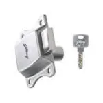Godrej Locks Silver Ss304 Curvo Drawer Lock