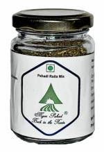 Myor Pahad's Pahadi Raita Mix 60 GMS Glass Jar Bottle 100% % Locally Handmade by Women Groups of Uttarakhand / Uttaranchal