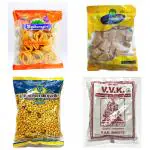 Thangapandiyan Spicy Bhoondi, Kadalai Mittai, Ko Ko Mittai, Spicy Thenkuzhal Murukku