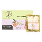 Tatvik Saumya Cleanser,Scrub,Cream,Pack,Serum Manicure & Pedicure Kit For Woman (50 Gram)